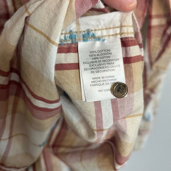 Cody James Men’s Samba Plaid Print Long Sleeve Snap Western Shirt Size Large - Picture 3 of 7